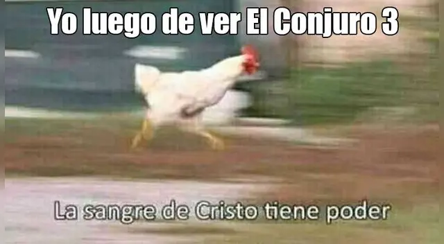 Revisa los mejores memes de El Conjuro 3.