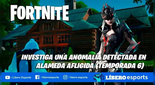 Fortnite: investiga una anomalía detectada en Alameda Afligida - VIDEO