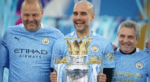 Guardiola entrena al Manchester City desde el 2016. Guardiola entrena al Manchester City desde el 2016.
