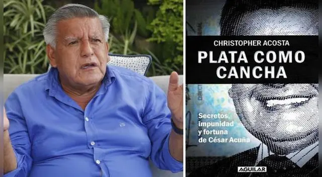 Acuña se refirió a la demanda que presentó contra el periodista Christopher Acosta por una supuesta difamación.