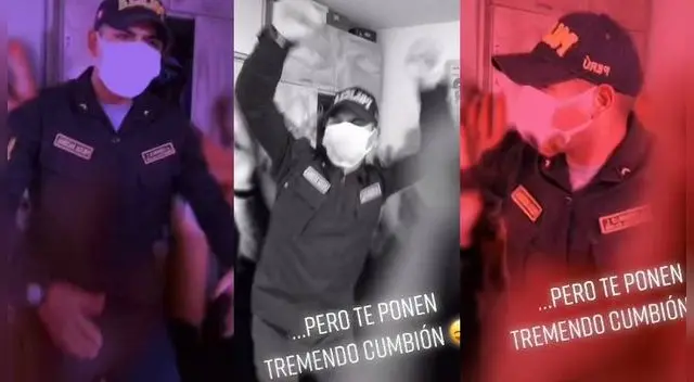 Policía compartió lo que siente cuando escucha cumbia en las fiestas covid. Policía compartió lo que siente cuando escucha cumbia en las fiestas covid.