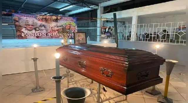 Realizan funeral del luchador Pasión Kristal, que murió el pasado miércoles