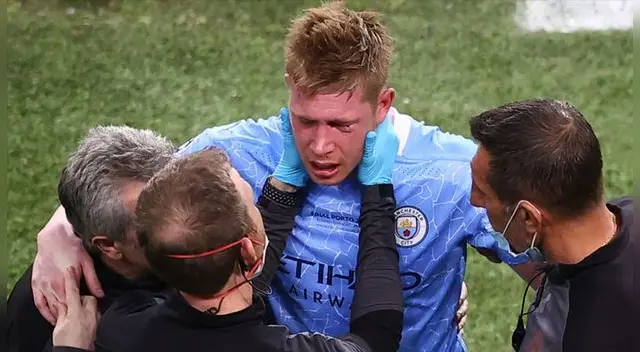 Kevin de Bruyne se sometió a una operación en el rostro