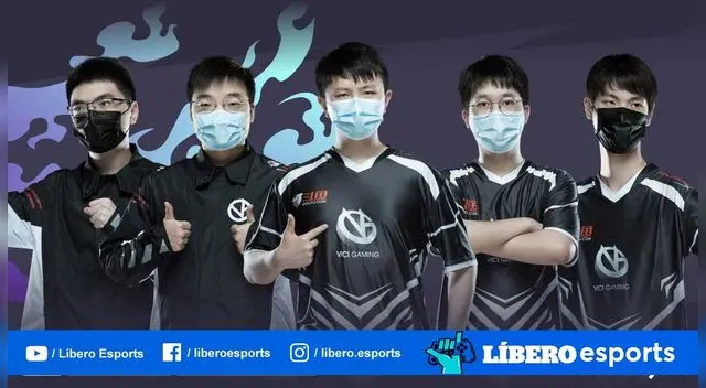Equipo Vici Gaming en WePlay AniMajor.