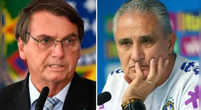 Jair Bolsonaro busca la destitución de Tité antes de la Copa América 2021 Jair Bolsonaro busca la destitución de Tité antes de la Copa América 2021