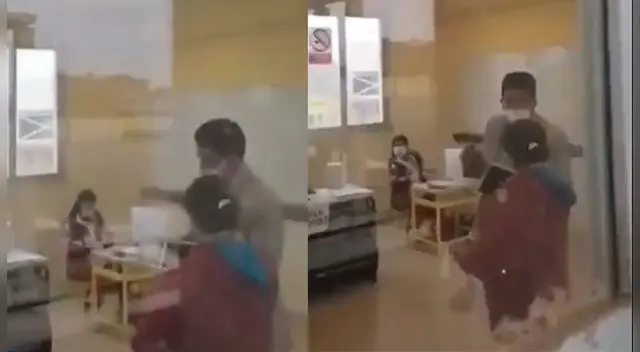 Personera de Perú Libre firmó 256 cédulas con símbolo de Perú Libre.