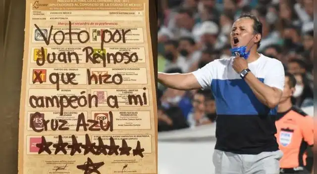 Juan Reynoso es ídolo en Cruz Azul. Juan Reynoso es ídolo en Cruz Azul.