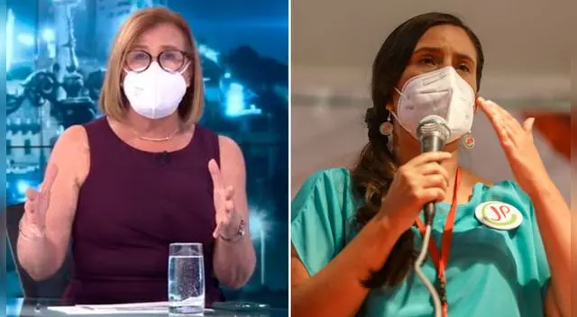 Mónica Delta no insultó a Verónika Mendoza y lo dejó en claro en sus redes sociales. Mónica Delta no insultó a Verónika Mendoza y lo dejó en claro en sus redes sociales.