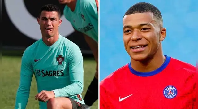 Kylian Mbappé elogió a Cristiano Ronaldo previo a la Eurocopa 2021