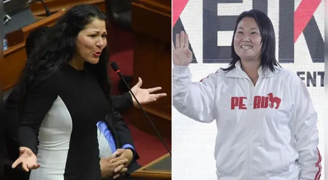 Yesenia Ponce arremete con todo hacia Keiko Fujimori