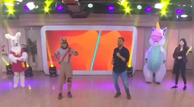 Mira el encuentro entre El Chavo de Cajamarca, la LLamita y el Unicornio Mira el encuentro entre El Chavo de Cajamarca, la LLamita y el Unicornio