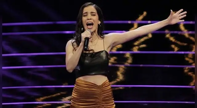 Carolina Vélez se presentó en La Voz México 2021.