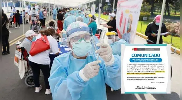 DIRIS anuncia cambio de horario para vacunación en Campo de Marte. DIRIS anuncia cambio de horario para vacunación en Campo de Marte.
