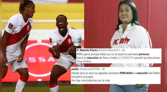 Usuarios señalan que la Selección ganó porque