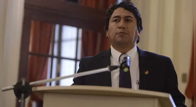 Vladimir Cerrón es el actual presidente de Perú Libre.