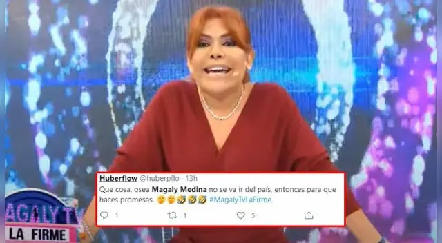 Usuarios piden que Magaly Usuarios piden que Magaly