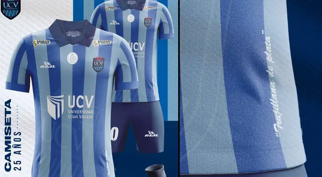 César Vallejo presentó su camiseta especial por los 25 años de fundación.