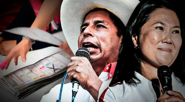 Tribunal de honor rechazó apoyo de los medios a Keiko Fujimori y Pedro Castillo. Foto: Composición LR.
