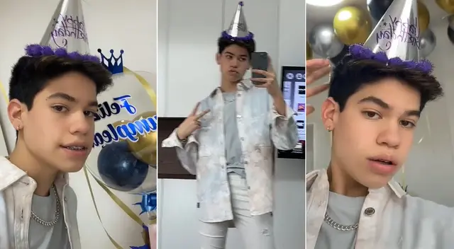 TikTok: Josi Martínez cumplió 17 años y así lo celebró