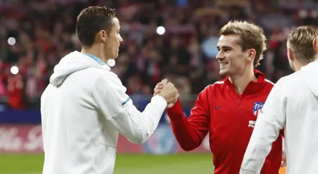 Cristiano y Griezmann