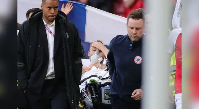 Christian Eriksen fue reanimado tras sufrir desmayo