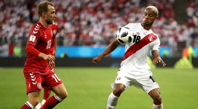 André Carrillo envió mensaje de apoyo a Christian Eriksen André Carrillo envió mensaje de apoyo a Christian Eriksen