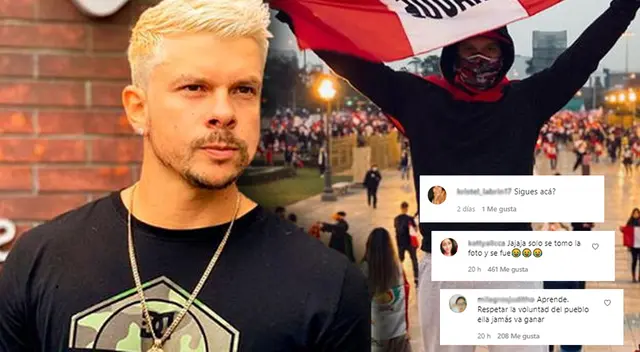 Mario Hart fue duramente criticado por los usuarios. Captura: Instagram. Mario Hart fue duramente criticado por los usuarios. Captura: Instagram.