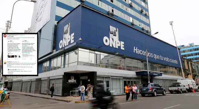 CM de la ONPE se vuelve tendencia en Twitter CM de la ONPE se vuelve tendencia en Twitter