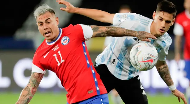 Argentina empató 1-1 con Chile por el Grupo A de la Copa América 2021. Argentina empató 1-1 con Chile por el Grupo A de la Copa América 2021.