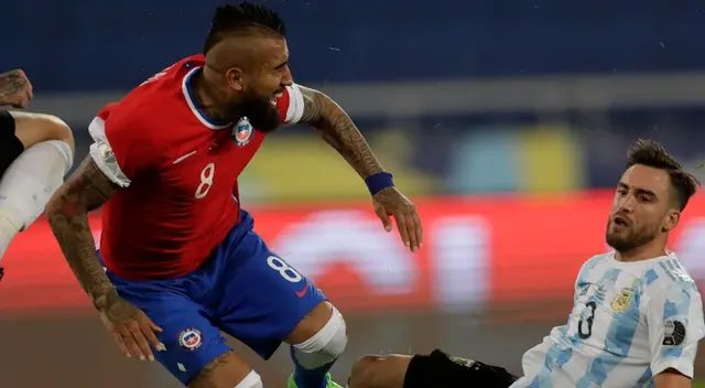 Argentina enfrentó a Chile en la primera fecha de la Copa América