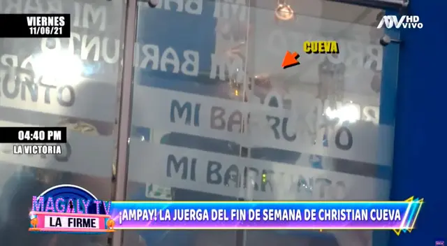 El volante de la selección peruana fue 'ampayado' bebiendo licor por el programa de Magaly Medina.