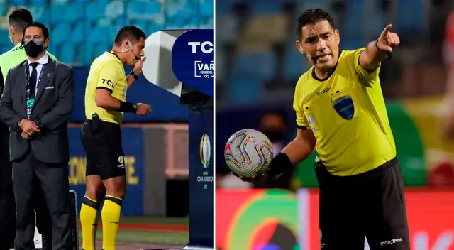 Copa América: el arbitraje de Diego Haro  en el Paraguay vs Bolivia