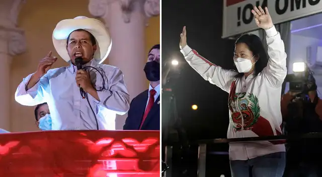 Pedro Castillo y Keiko Fujimori siguen en competencia para conocer quién será el nuevo presidente del Perú.