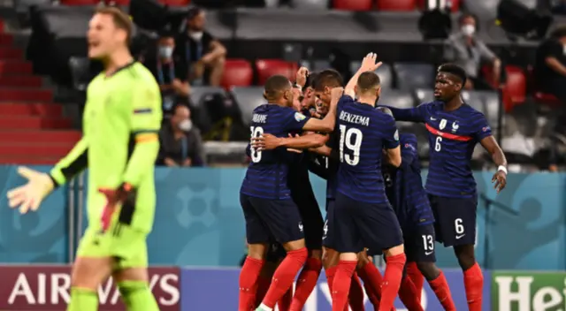 Hummels cometió autogol y Francia le gana 1-0 a Alemania por la Eurocopa