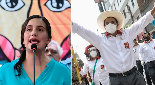 Verónica Mendoza felicitó a Pedro Castillo tras resultados de ONPE al 100% de actas contabilizadas Verónica Mendoza felicitó a Pedro Castillo tras resultados de ONPE al 100% de actas contabilizadas