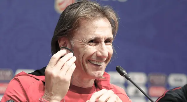 Ricardo Gareca espera conseguir un resultado positivo ante Brasil en Río de Janeiro Ricardo Gareca espera conseguir un resultado positivo ante Brasil en Río de Janeiro