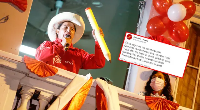 Perú Libre recordó conocida canción de Luis Abanto Morales tras conteo al 100% de la ONPE. Perú Libre recordó conocida canción de Luis Abanto Morales tras conteo al 100% de la ONPE.