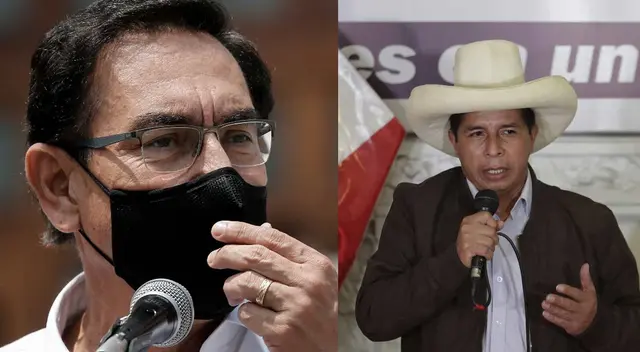 El exmandatario Martín Vizcarra reconoció a Pedro Castillo como el nuevo presidente virtual del Perú. El exmandatario Martín Vizcarra reconoció a Pedro Castillo como el nuevo presidente virtual del Perú.