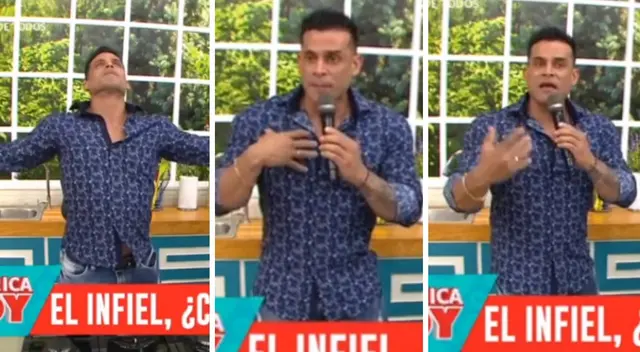 Christian Domínguez confiesa que cada vez que fue infiel hizo mea culpa. Christian Domínguez confiesa que cada vez que fue infiel hizo mea culpa.