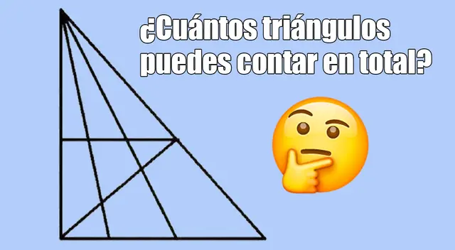 Encuentro todos los triángulos.