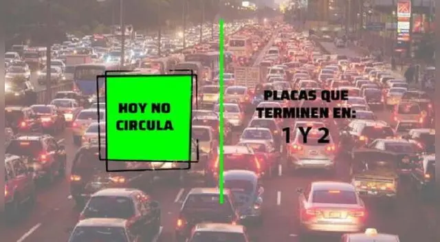 Recuerda los engomados que hoy no circulan en CDMX y zona metropolitana