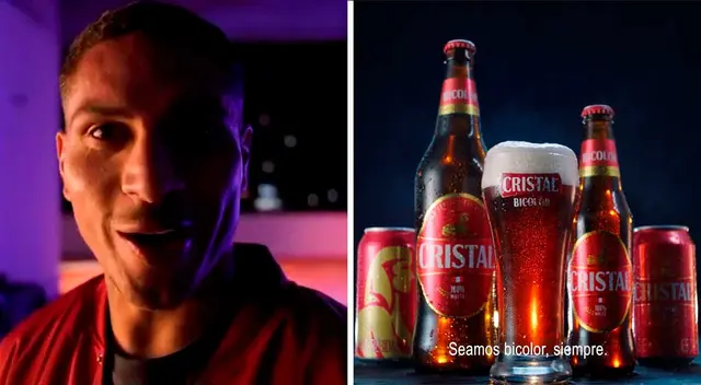 Paolo Guerrero es abanderado de nueva cerveza Bicolor Paolo Guerrero es abanderado de nueva cerveza Bicolor