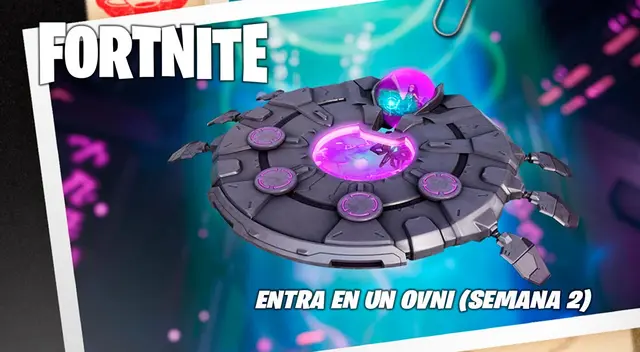 Fortnite: entra en un OVNI - VIDEO Fortnite: entra en un OVNI - VIDEO
