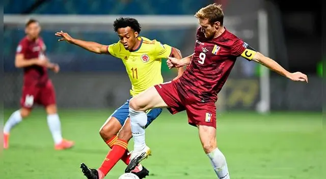Colombia enfrenta a Venezuela