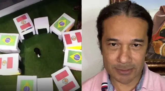 En boca de todos presentó al cuy como su nuevo 'vidente que, en esta oportunidad, pronosticó el resultado del Perú vs. Brasil