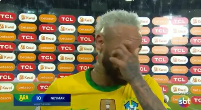 Neymar se emocionó luego de la goleada sobre Perú por Copa América Neymar se emocionó luego de la goleada sobre Perú por Copa América