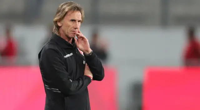Ricardo Gareca entrena a la selección peruana desde el 2015.