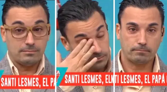 Santi Lesmes se quiebra al recordar a sus hijos por el Día del Padre. Santi Lesmes se quiebra al recordar a sus hijos por el Día del Padre.
