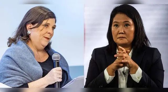 Rosa María y Keiko Fujimori