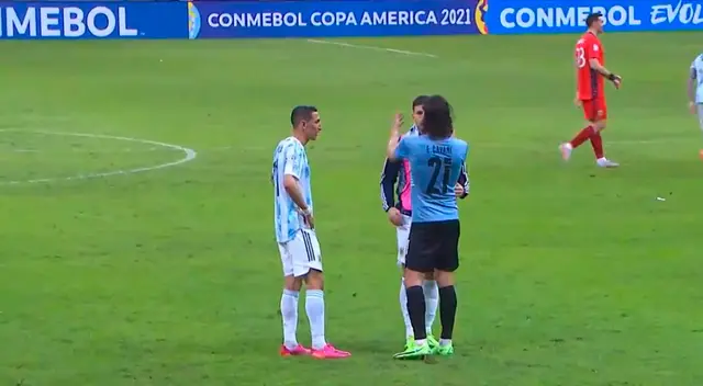 El reencuentro se dio en el Argentina vs Uruguay por la Copa América